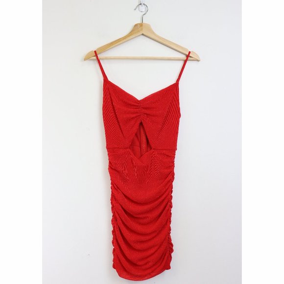 Michael Costello Dresses & Skirts - Michael Costello x Revolve Cutout Mesh Mini Dress